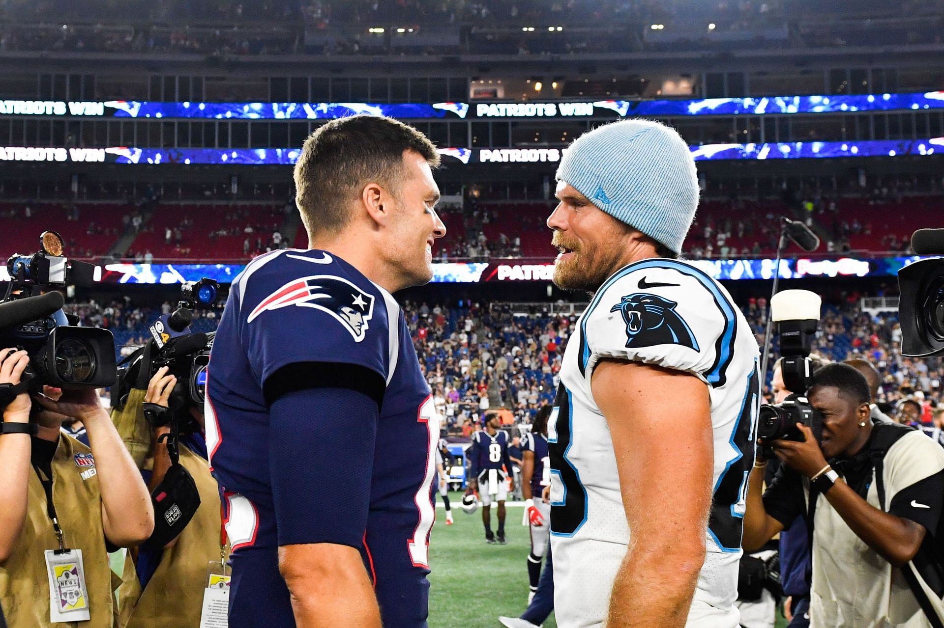 Tom Brady and Greg Olsen